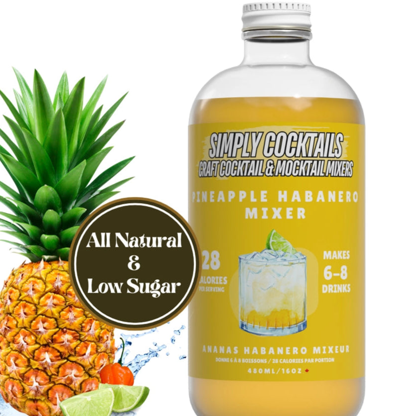 Pineapple Lime Habanero Cocktail / Mocktail Mixer