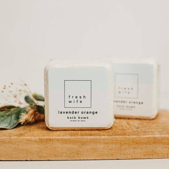 Lavender Orange Bath Bomb