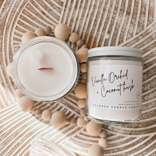 Vanilla Orchid + Coconut Husk Crushed Candle Company