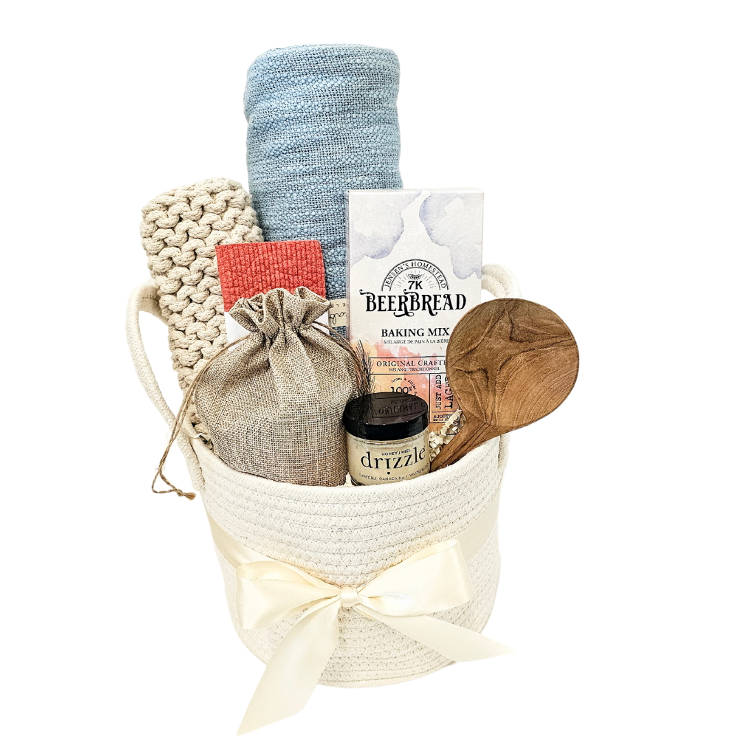 Warm Cozy Home Gift Basket