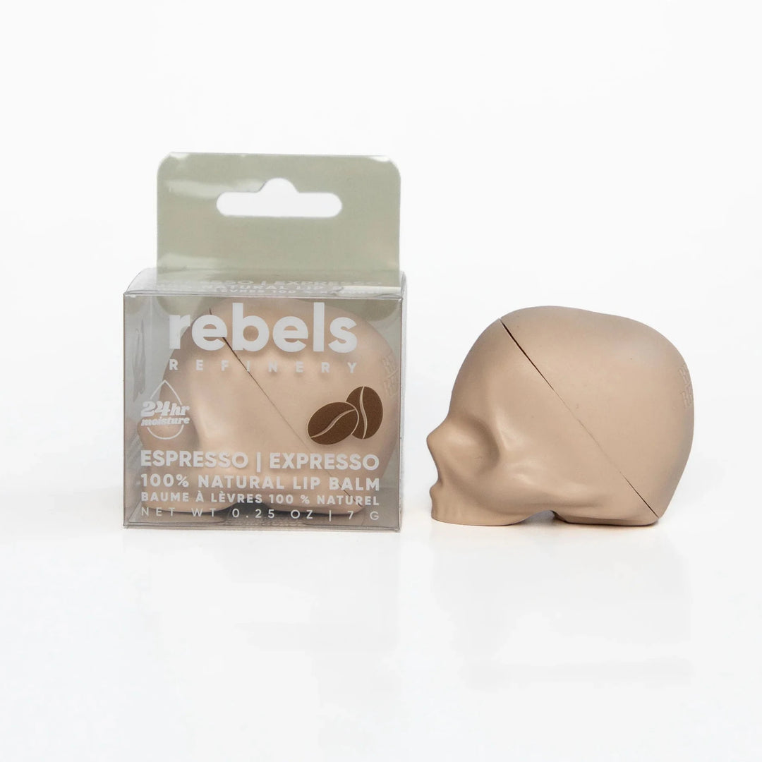 Skull Lip Balm - Espresso