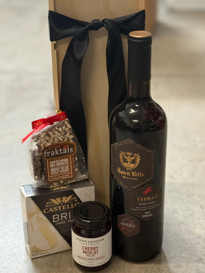 Wine Celebrations Wood Gift Box