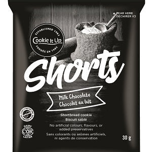 Individual Shortbread Cookie - Milk Chocolate Shorts