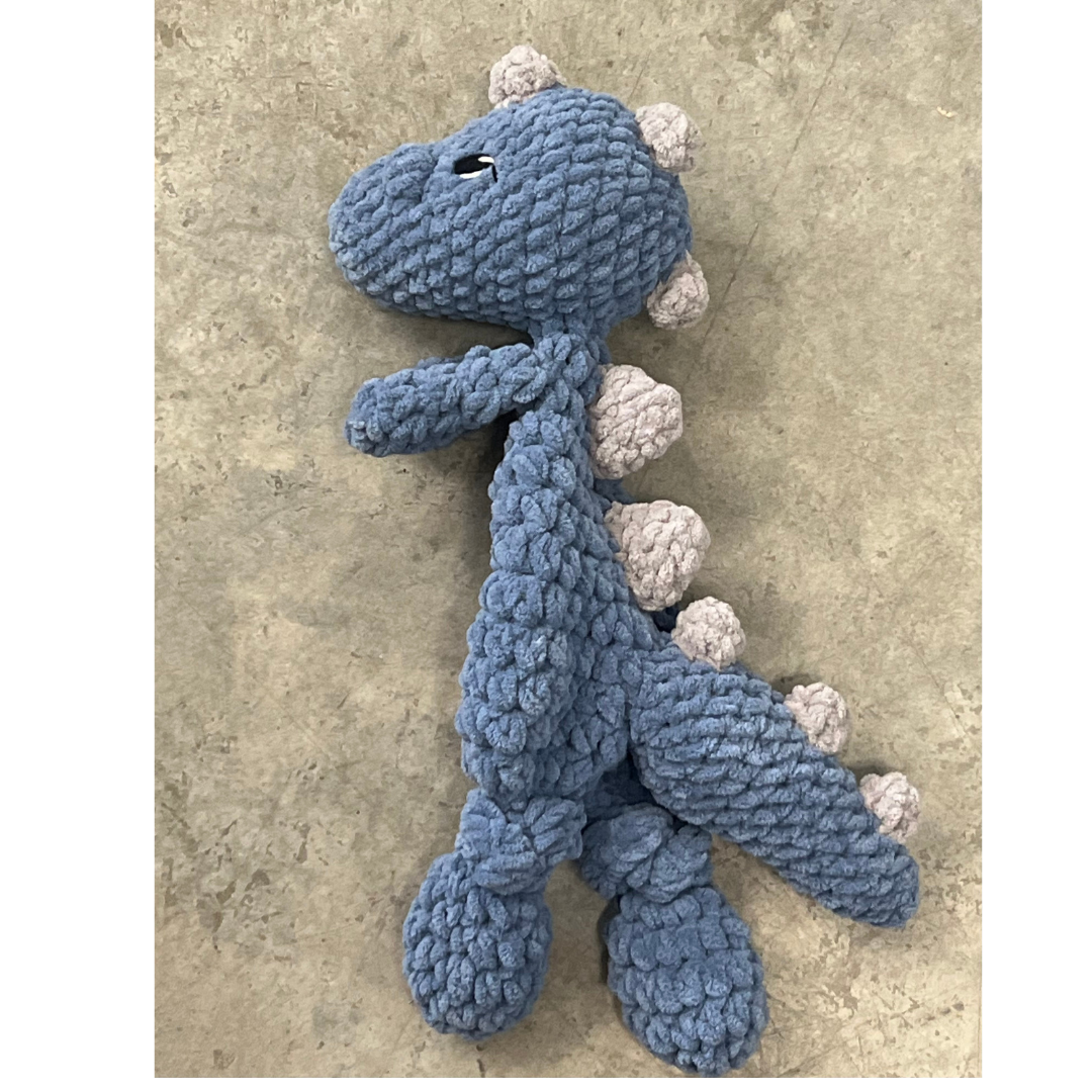 Knotted Loveys - Dino