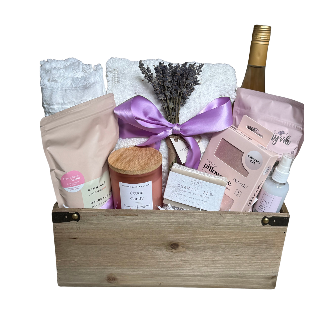 Home Spa & Self Care Gift Basket