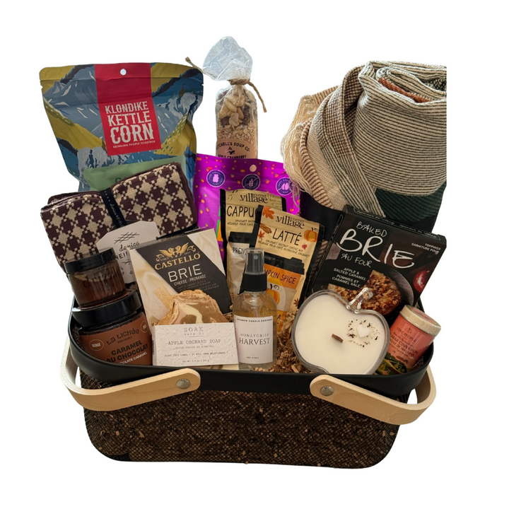 Fall's Brewing Gift Basket