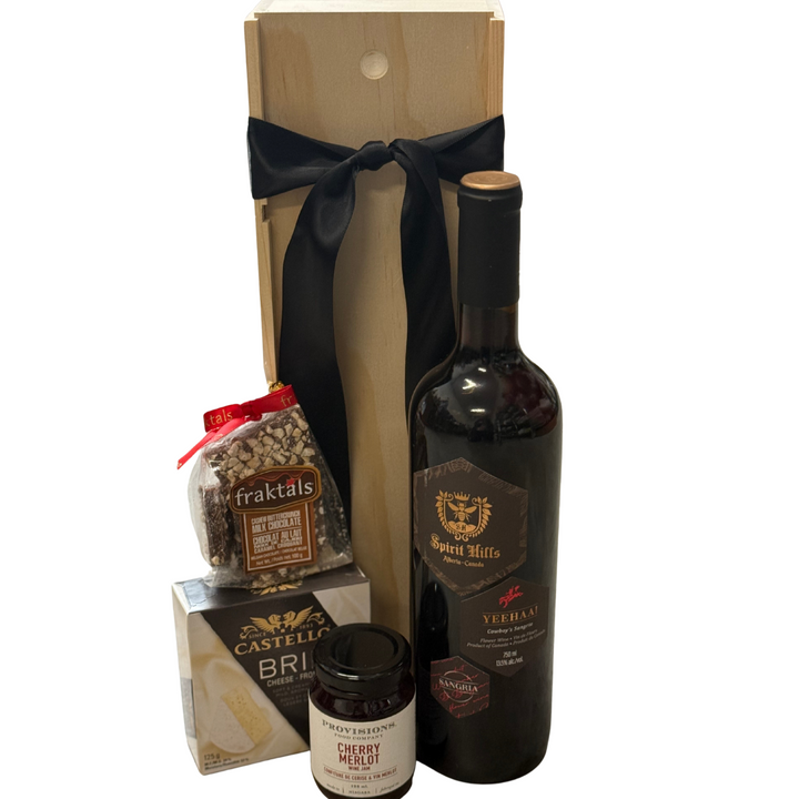 Wine Celebrations Wood Gift Box