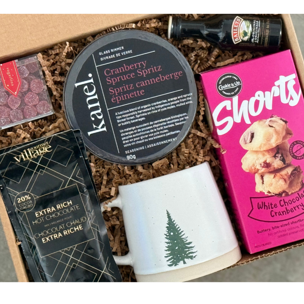 Cozy Cranberry Gift Box