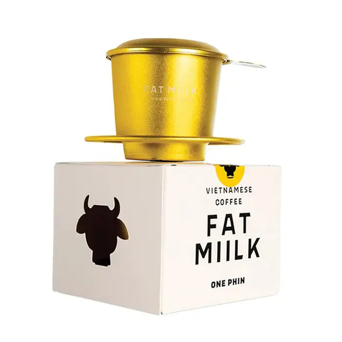 Yellow Phin Vietnamese Coffee Filter - Fat Milk Coffee