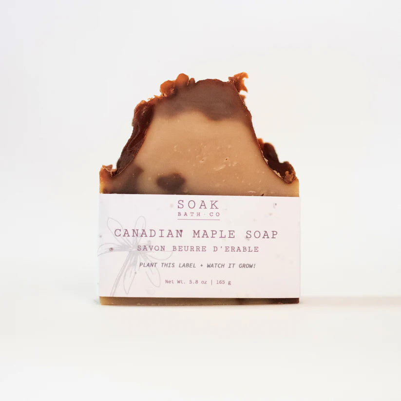 Canadian Maple Soap Bar - SOAK Bath Co