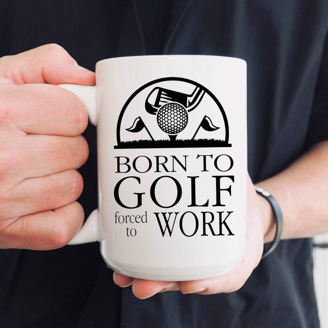 Born to golf mug