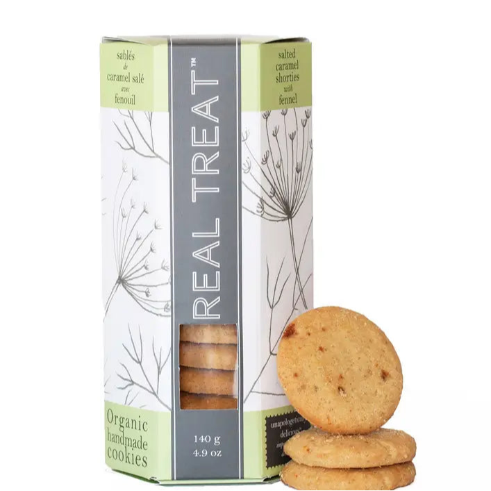 Salted Caramel Shorties with Fennel -Real Treat