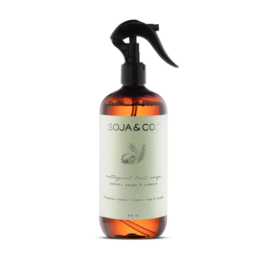 All Purpose Cleaner - Lemon, Sage & Rosemary by Soja & Co. 475ml