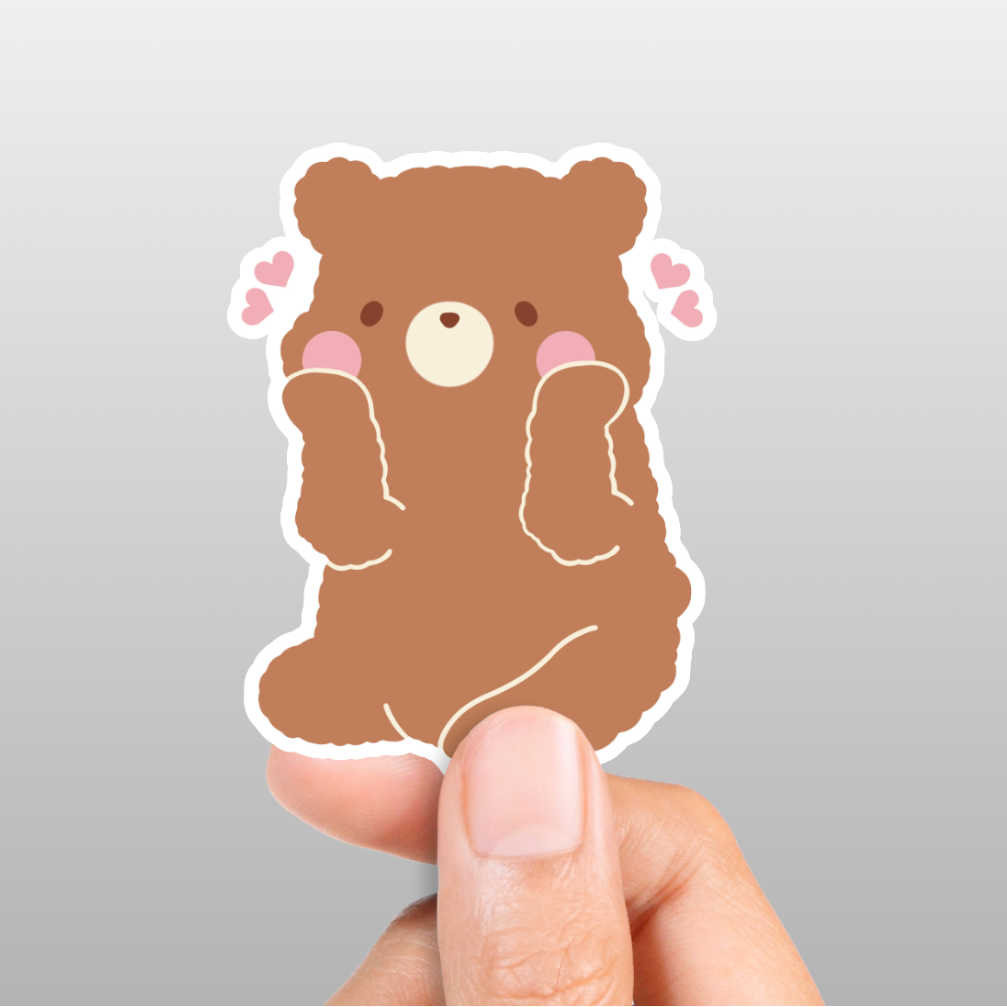 Grizzly Bear Sticker