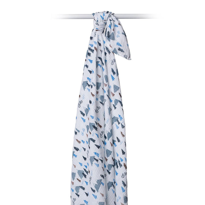 Classic Muslin Swaddle - Mountain Top - Gift Smack Gift Company