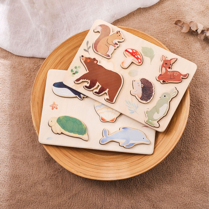 Woodland Friends Wooden Puzzle
