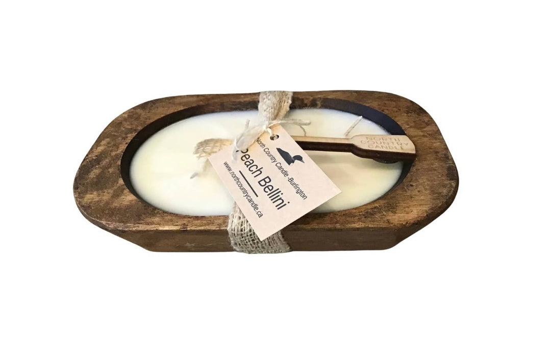 Dough Bowl Soy Wax Candle -Oak Style: Moroccan Cashmere