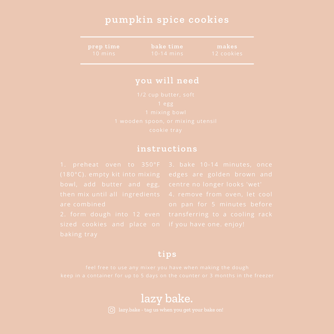 Pumpkin Spice Cookie