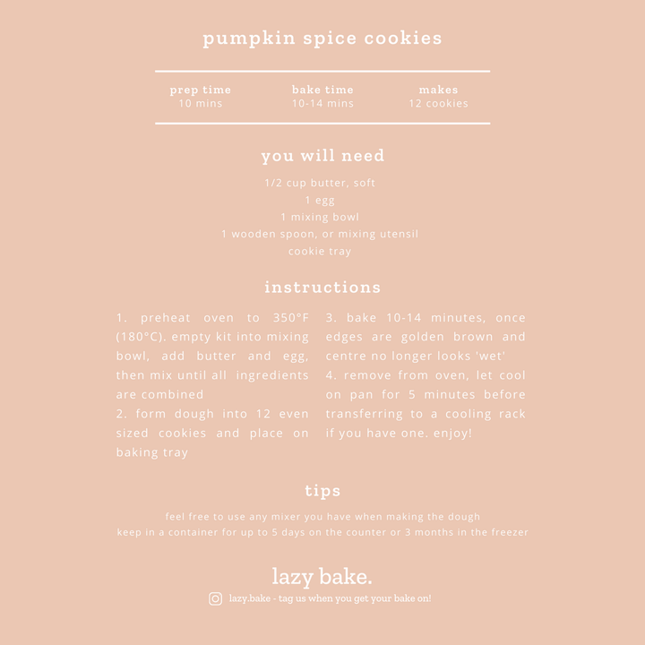 Pumpkin Spice Cookie