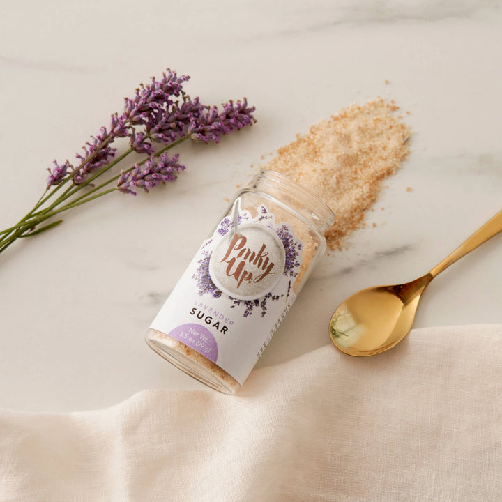 Lavender Sugar - 3.5oz Glass Jar