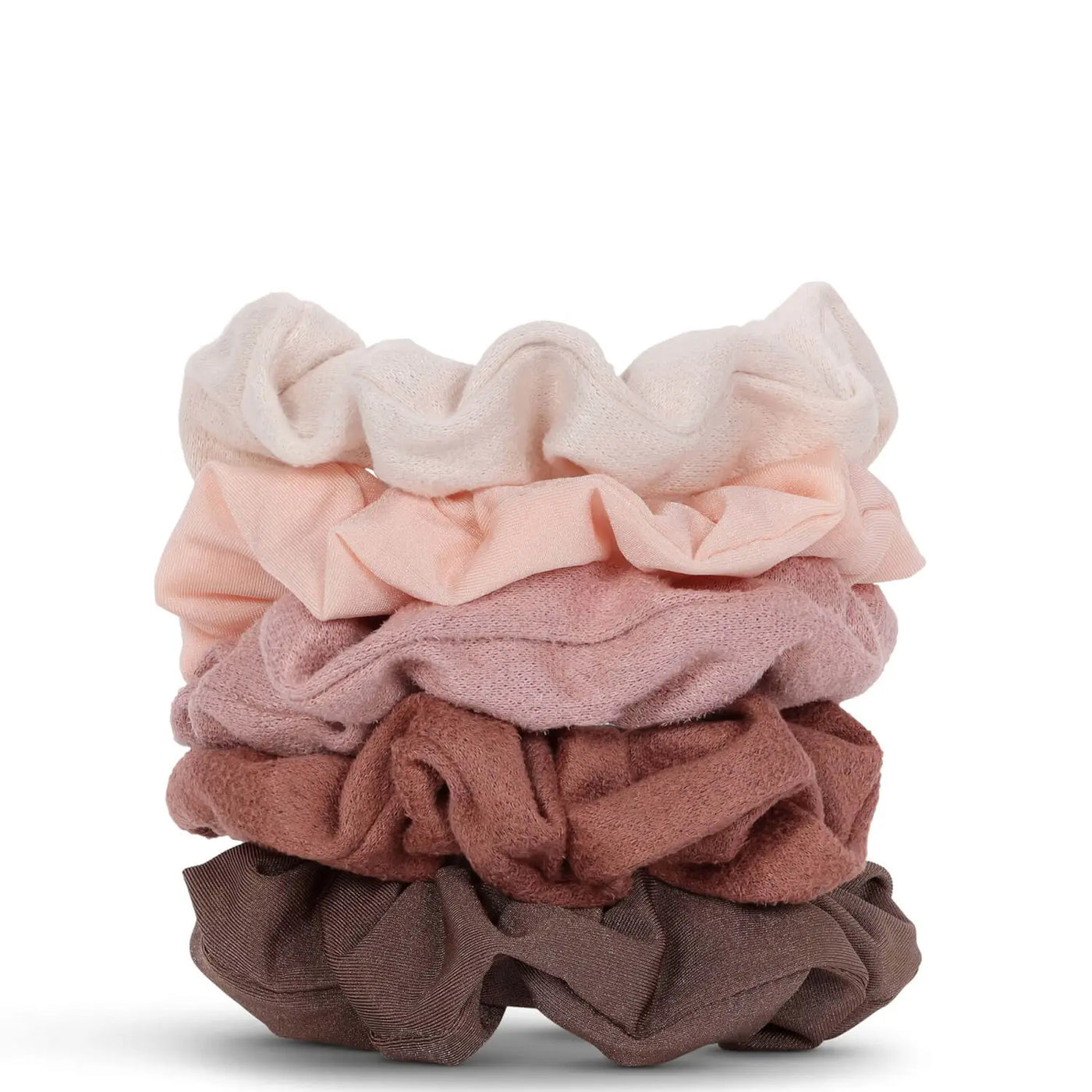 Textured Scrunchies - Terracotta