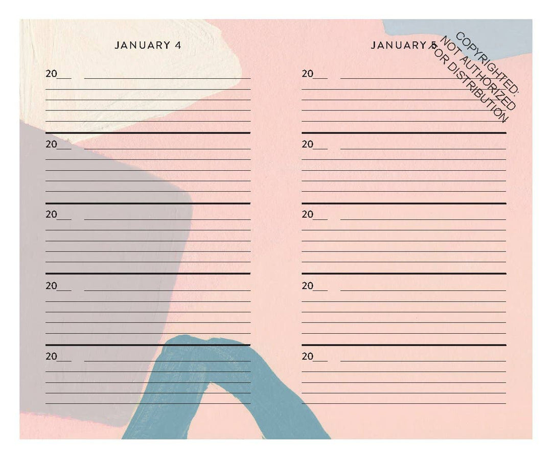 Modern One Line a Day Journal