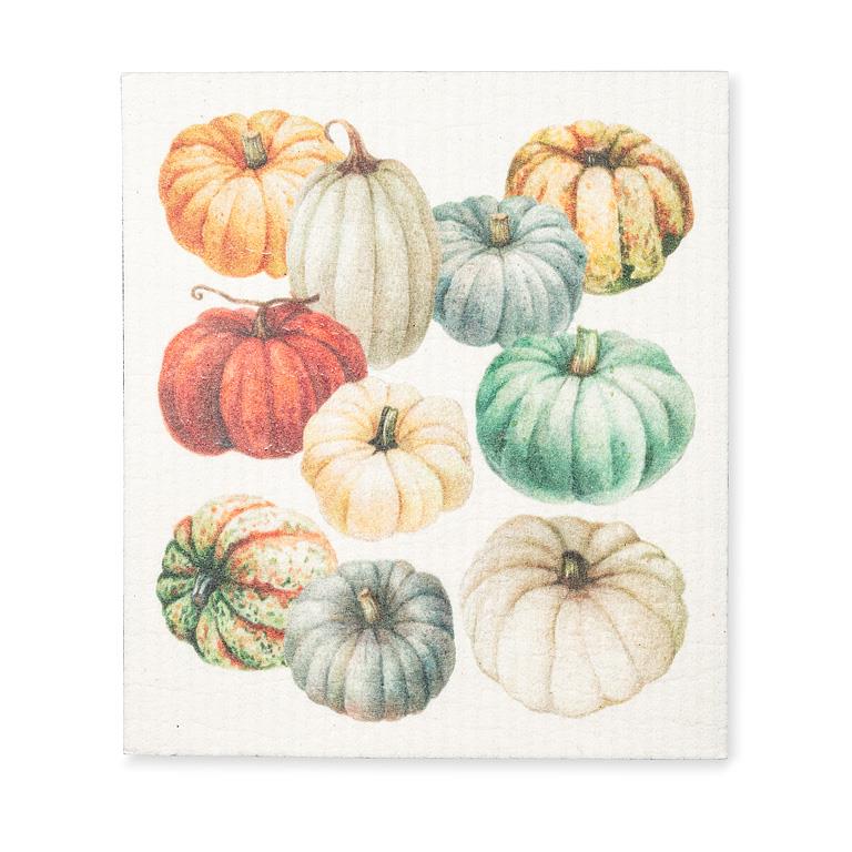 Pumpkins Swedish Dish Cloth