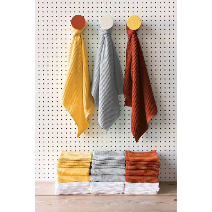Now Designs Chestnut Brown Ripple Dishcloths Set of 2