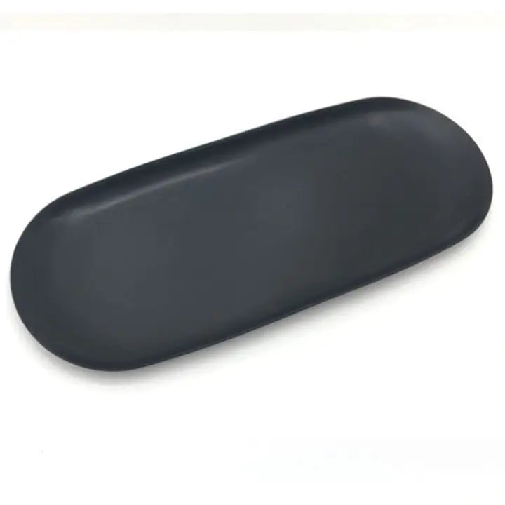 Matte Black Decorative Tray