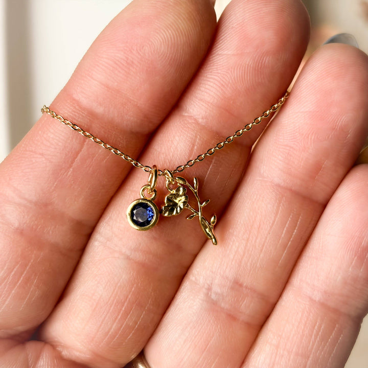 Birth Flower Necklace: June