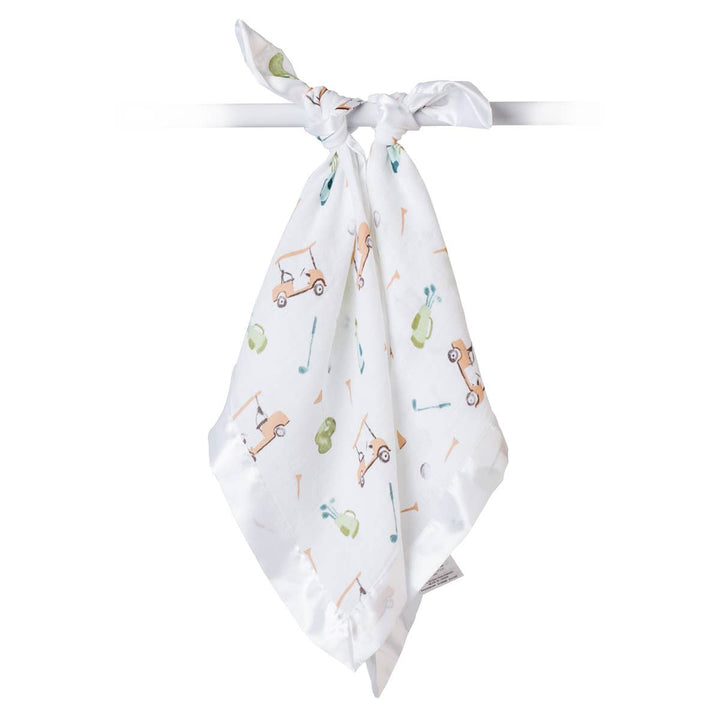 2-Pack Cotton Security Blankets  –  Golf - Gift Smack Gift Company