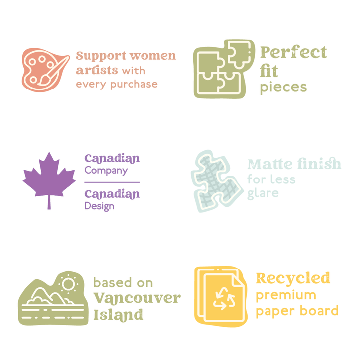 Nova Scotia Shores | 500-Piece Puzzle | Designed in Canada - Gift Smack Gift Company