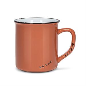 Enamel Look Mug - Terracotta