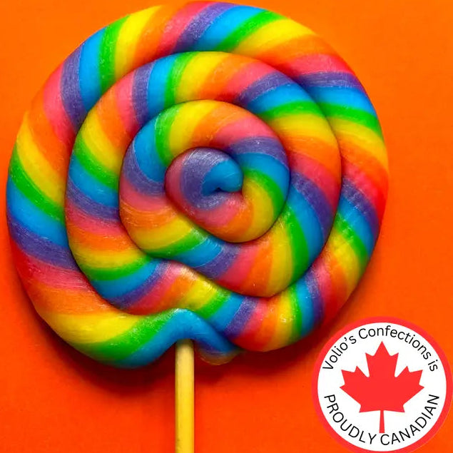 Fruit Punch Handmade Whirl Pop