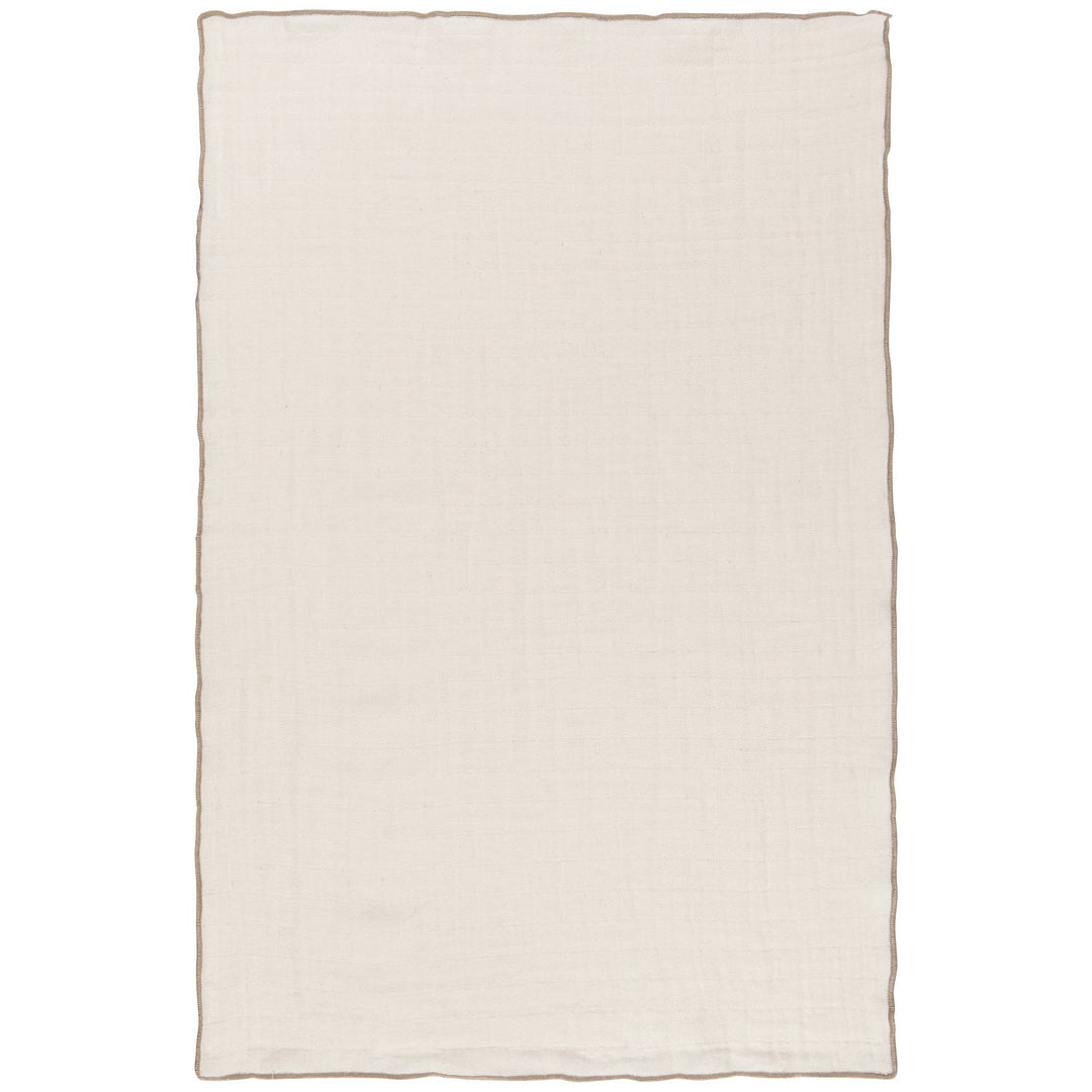 Dove Gray Double Gauze Dishtowels Set of 2