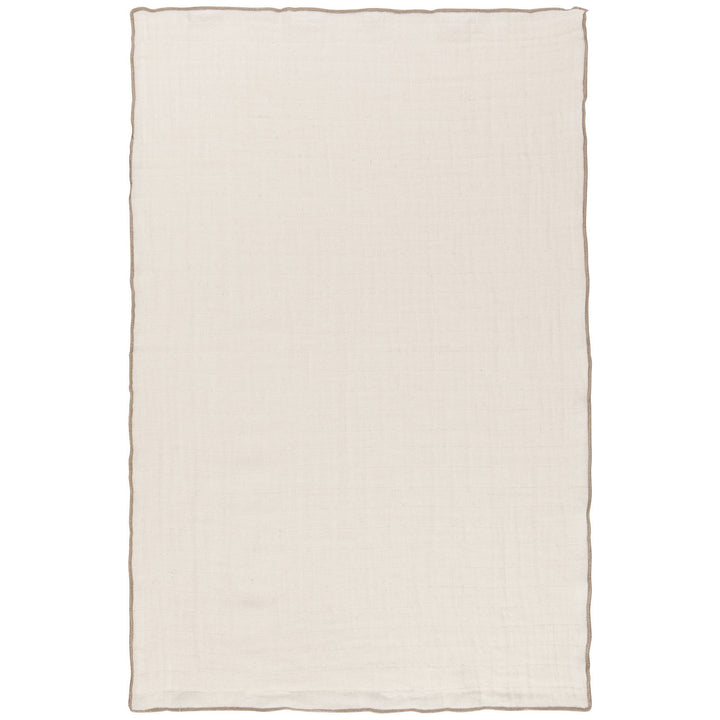 Dove Gray Double Gauze Dishtowels Set of 2