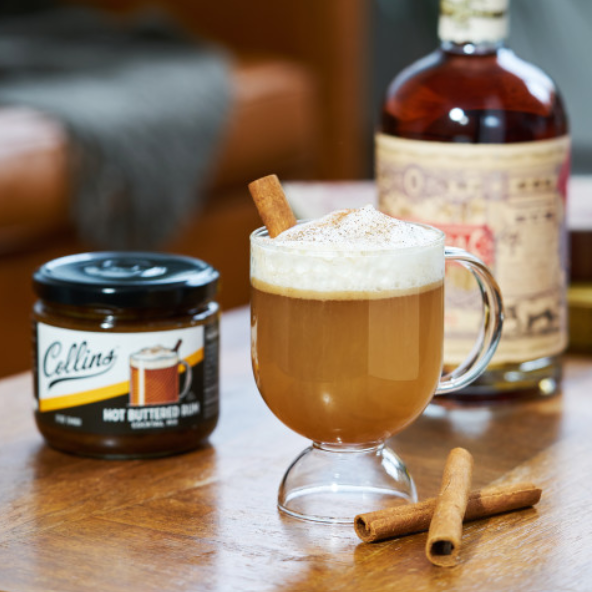 Real Sugar Hot Buttered Rum Cocktail Mix - 12 oz