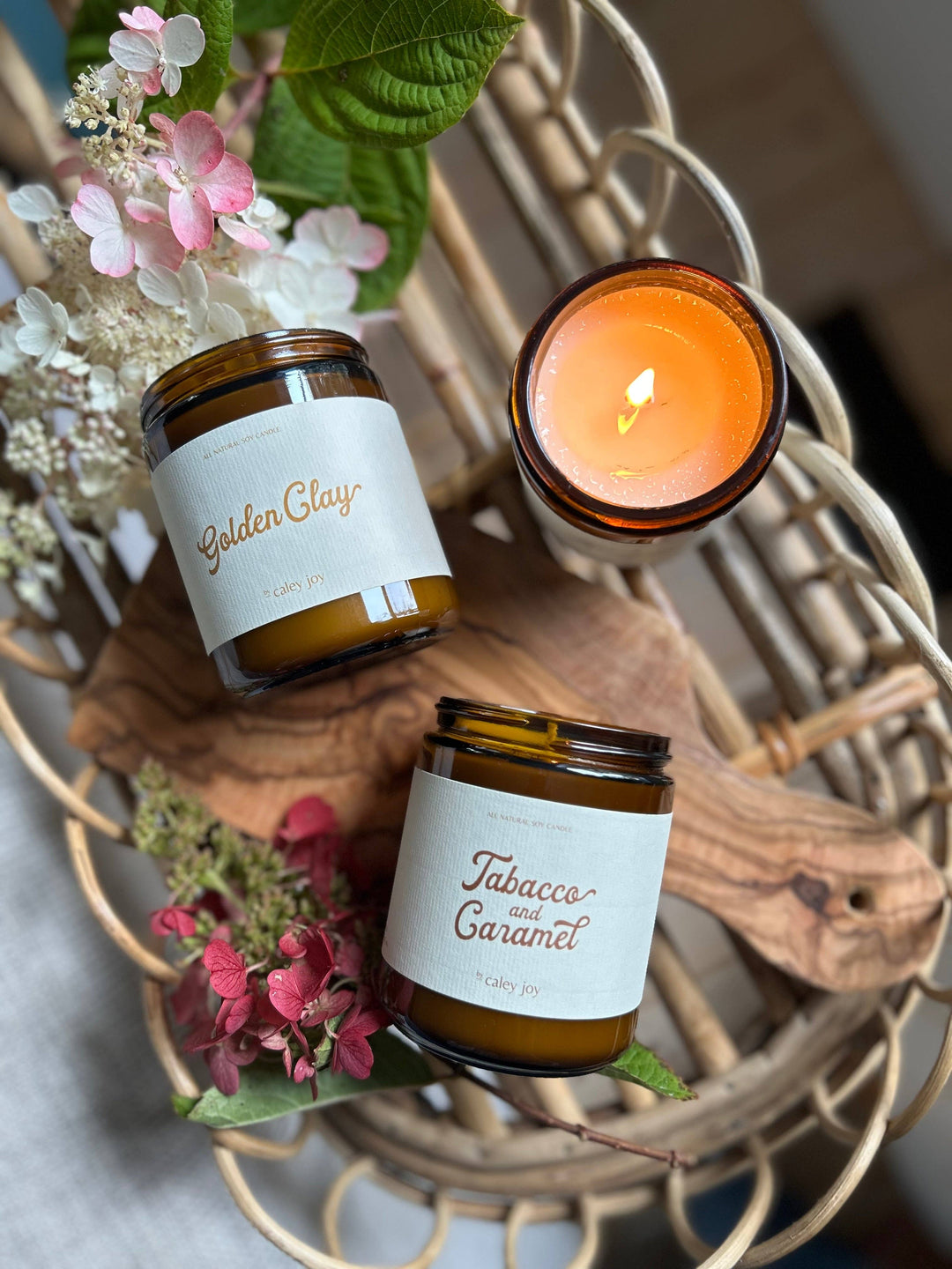 Tobacco &amp; Caramel | Soy Candle   🍁