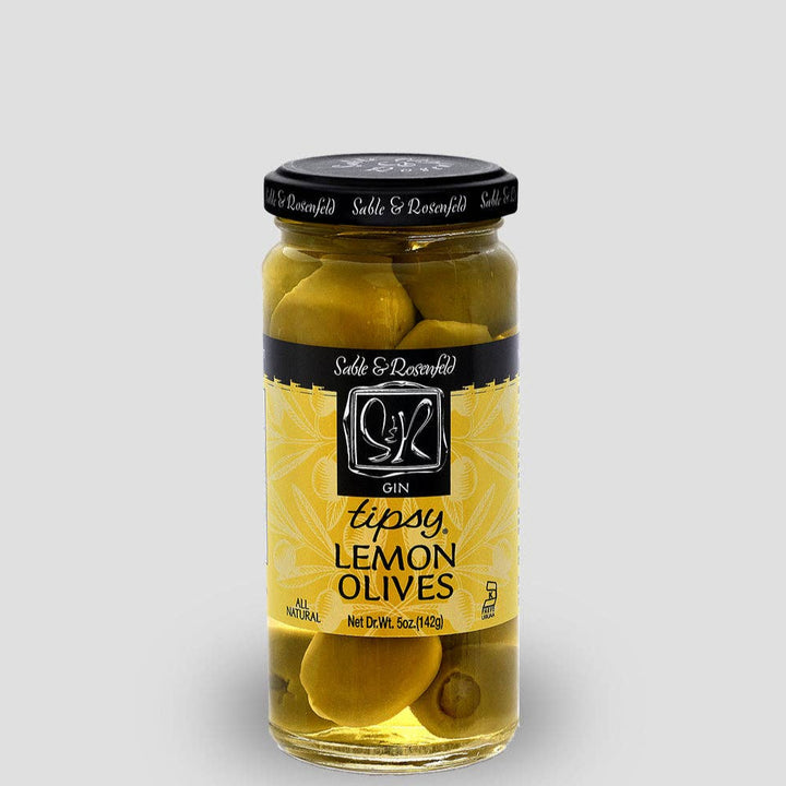 Gin Lemon Tipsy Olives