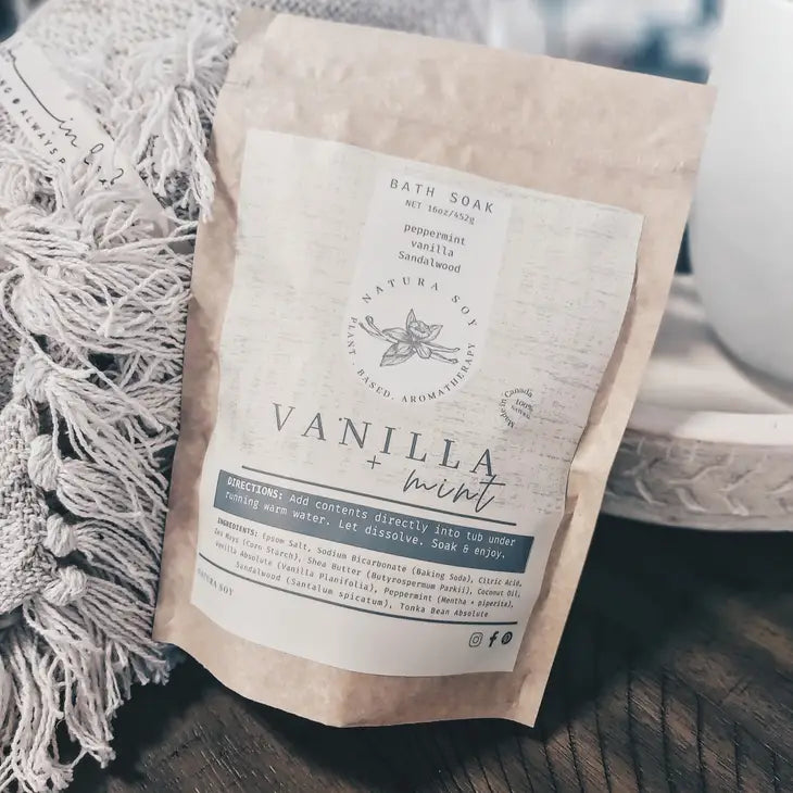 Vanilla Mint Bath Soak