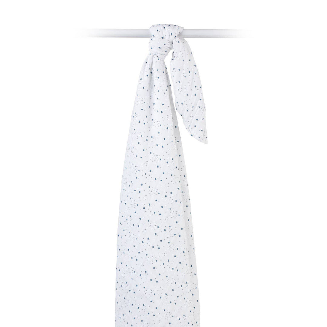 Muslin Cotton Swaddle Blanket - Stars - Gift Smack Gift Company