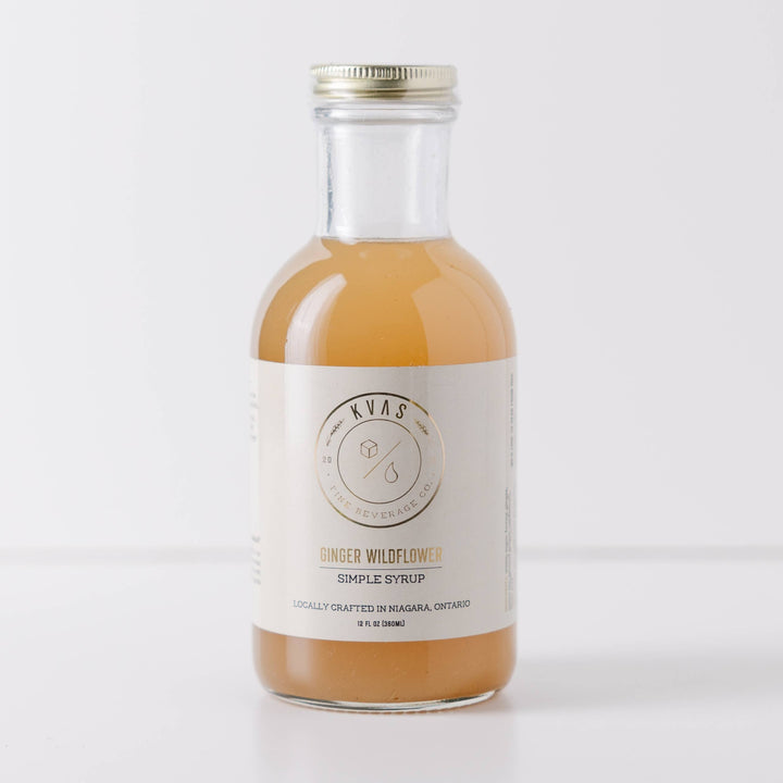 Honey Ginger Cocktail Syrup