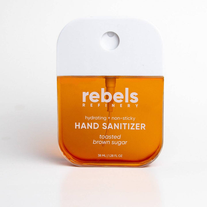 Hand sanitizer bottle with &
