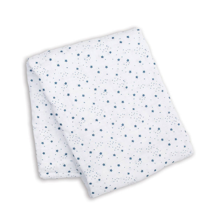 Muslin Cotton Swaddle Blanket - Stars - Gift Smack Gift Company