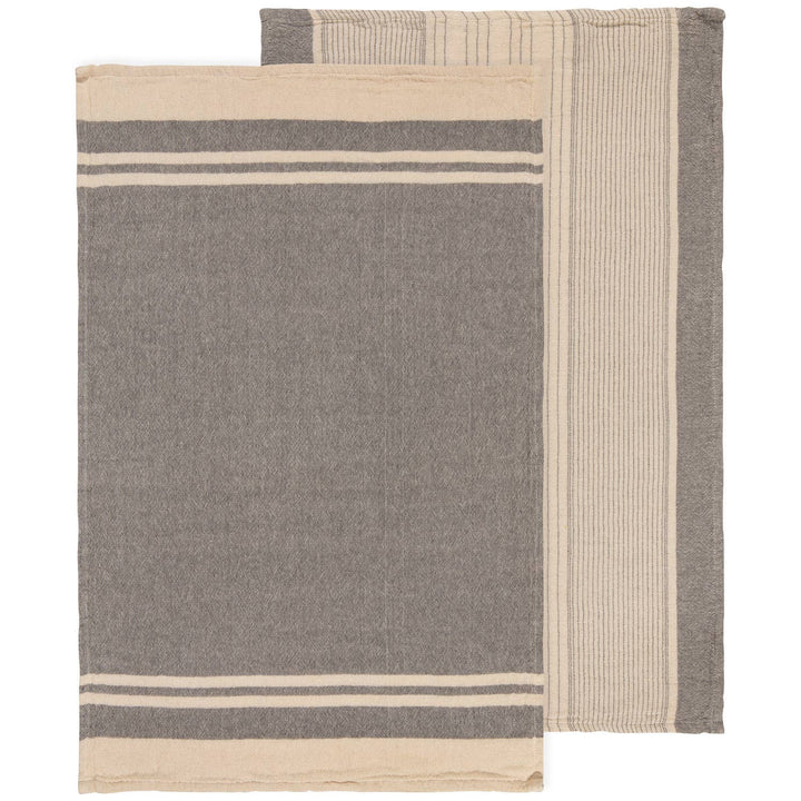 Heirloom Linea Shadow Woven Dishtowels Set of 2