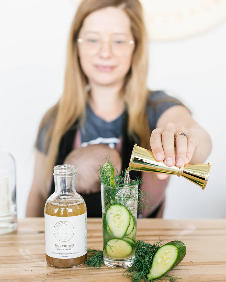 Honey Ginger Cocktail Syrup