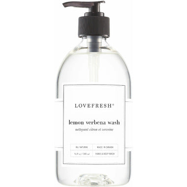 LoveFresh Lemon verbena Hand & Body Wash