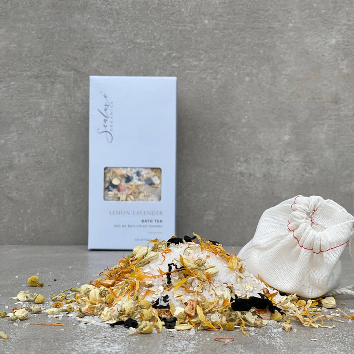 Lemon Lavender Bath Tea: Single - ready to use