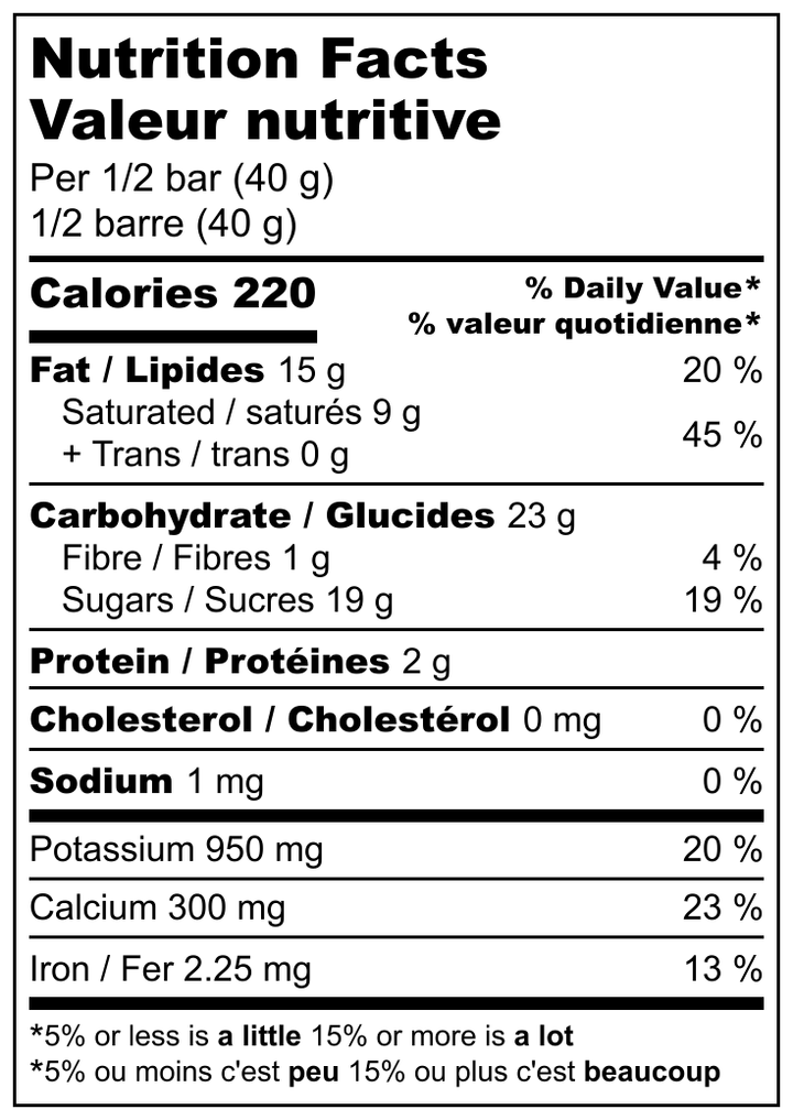 Wild Mountain Canadian Maple Chocolate Bar