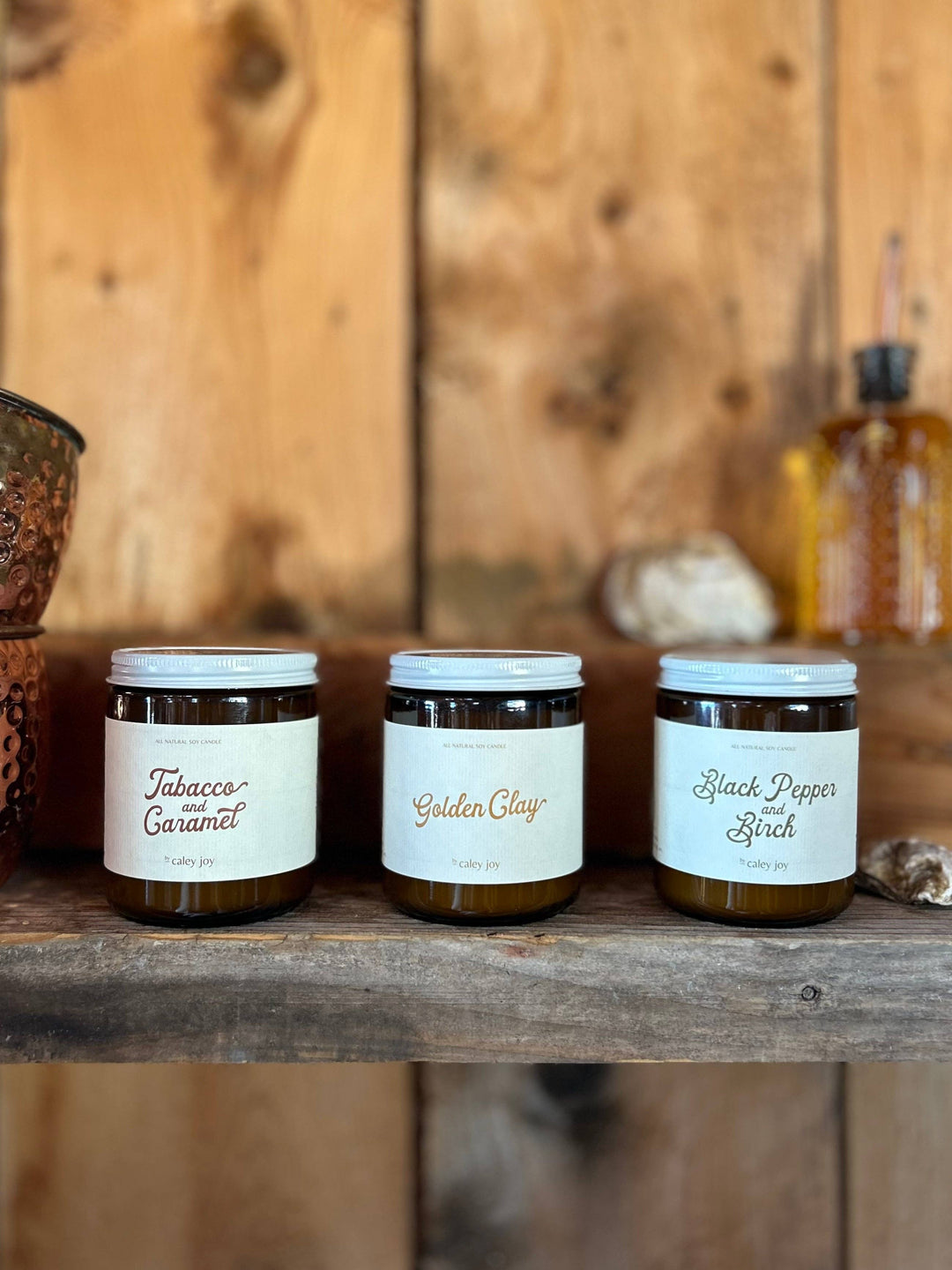Tobacco &amp; Caramel | Soy Candle   🍁